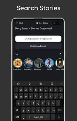 Story Saver - Download Stories android App screenshot 1
